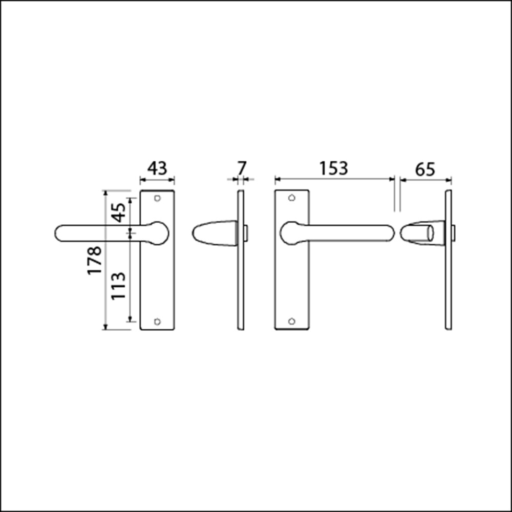 Afbeelding voor Kruk/kruk garnituur KS 178/43 - 386