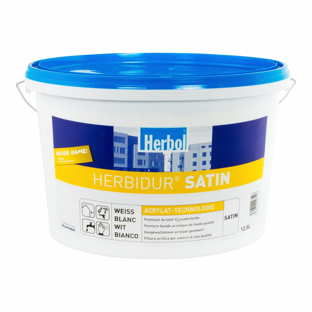 Afbeelding voor HB HERBIDUR SATIN RM WIT 12,5L