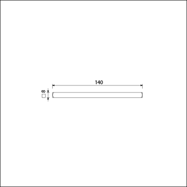 T-0000900461 volstift 8x140mm