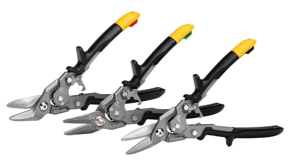 ToughBuilt 3-piece Aviation Tin Snips Set