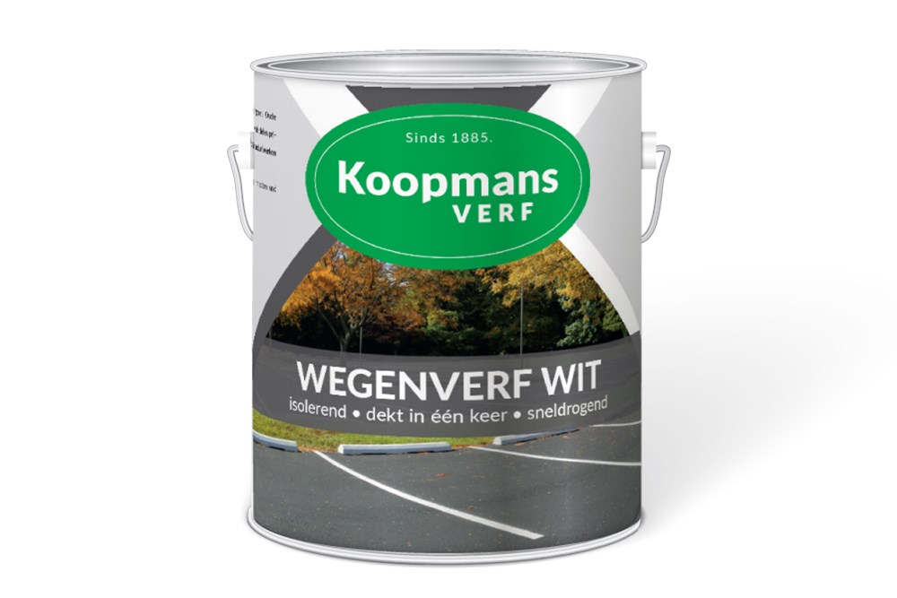 Koopmans wegenverf (1)