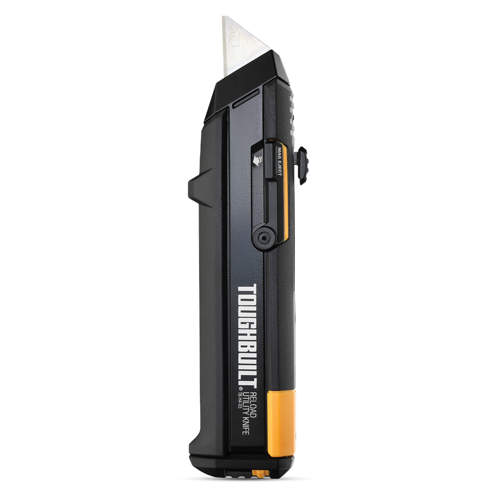 ToughBuilt Reload Utility Knife with 2 Mags & 10 Blades