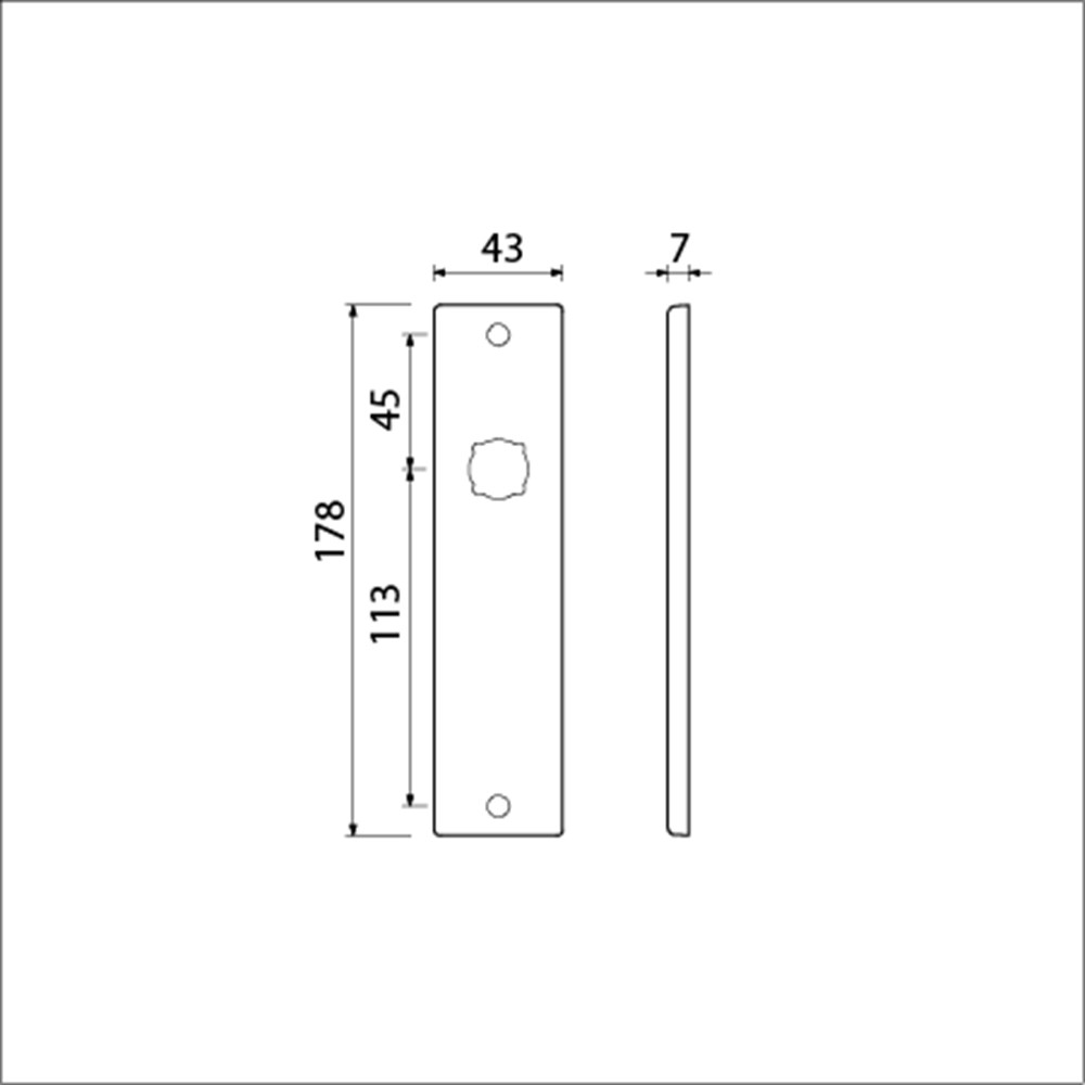 Afbeelding voor Kortschild 178/43