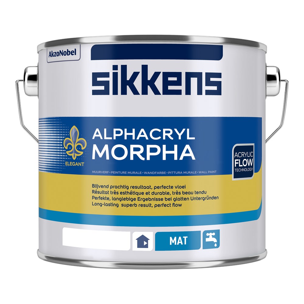 Afbeelding voor SI ALPHACRYL MORPHA WHITE 2,5 L