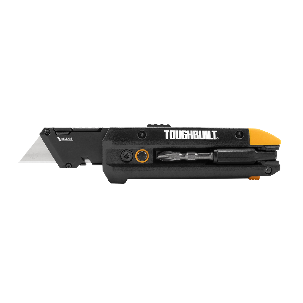 ToughBuilt 5-in-1 Electricians Folding Utility Knife