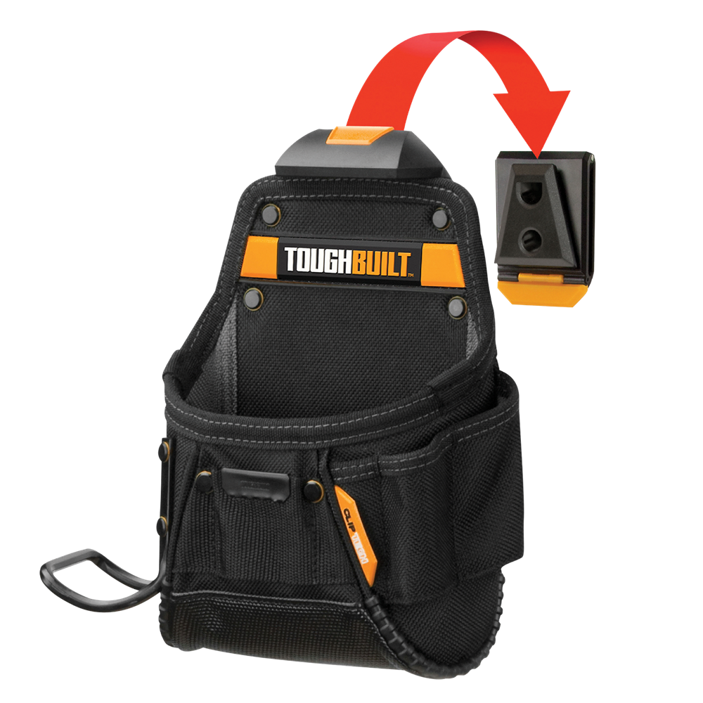 ToughBuilt ClipTech Project Pouch with Hammer Loop