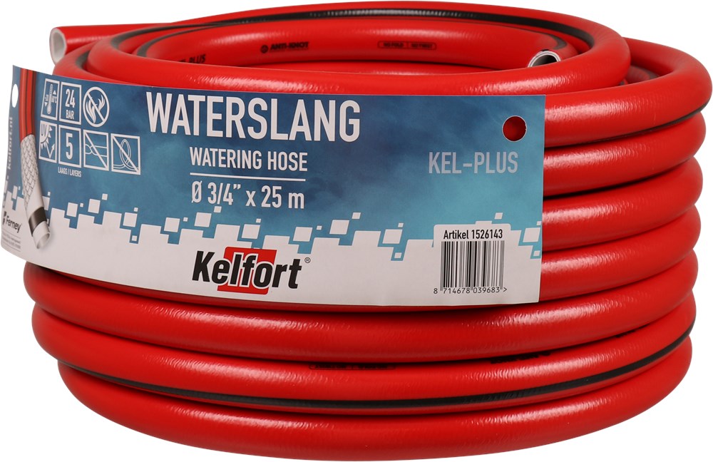Bel terug punt boerderij KELFORT Tuinslang Red-Plus 3/4"25M | Keller's IJzerhandel B.V.