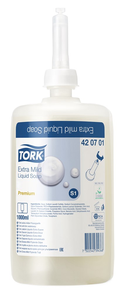 vloeibare zeep extra mild Tork-2