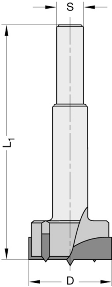 Afbeelding voor Cylinderkopboor Hardmetaal (HW)