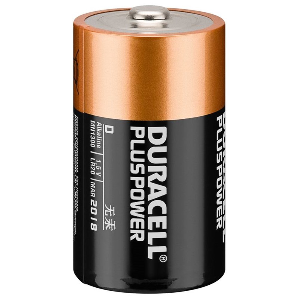Sta op bidden Massage Duracell Plus Power batterij 1.5V LR20 D(2st) inclusief  verwijderingsbijdrage | Polvo bv