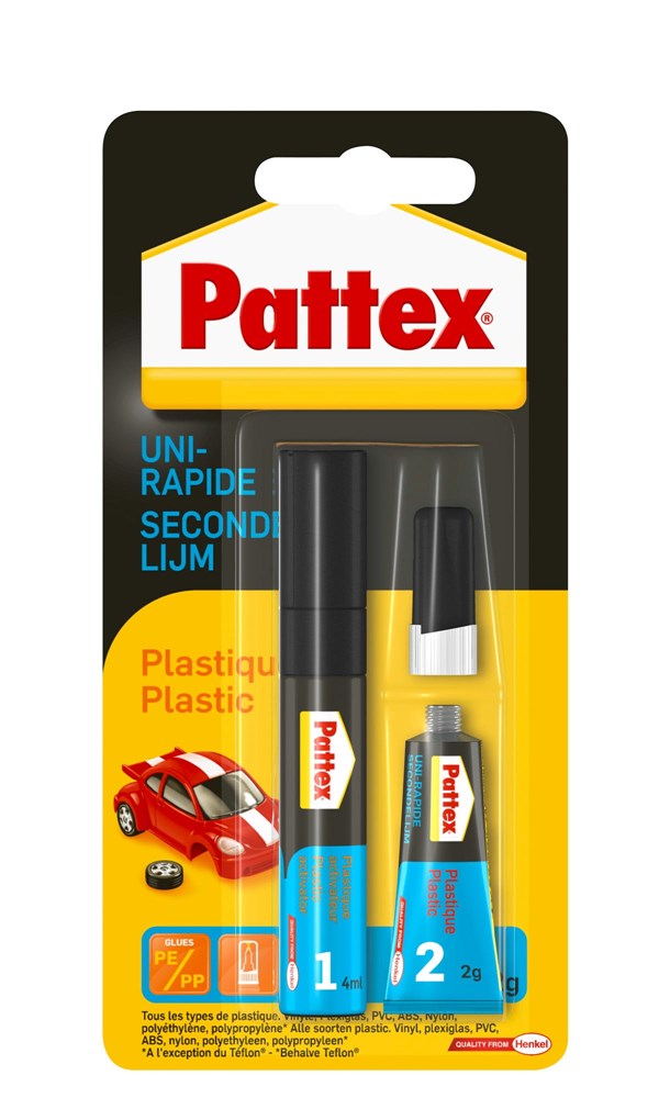 beha Politiek behandeling PATTEX PLASTICS 2 G | Thiry Paints