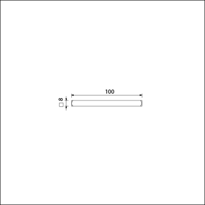 T-0000900455 volstift 8x100mm