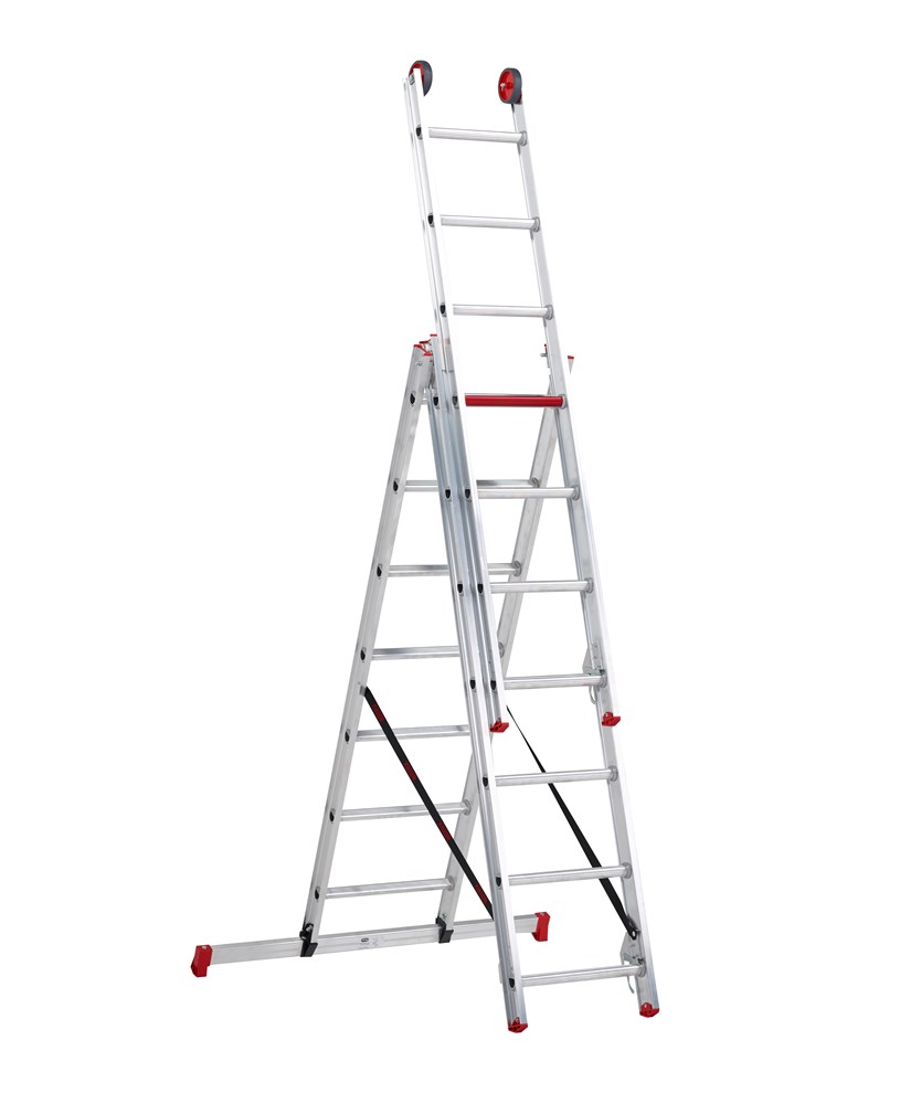 Aluminium ladder - 3-delig reform - Round | Thiry Paints