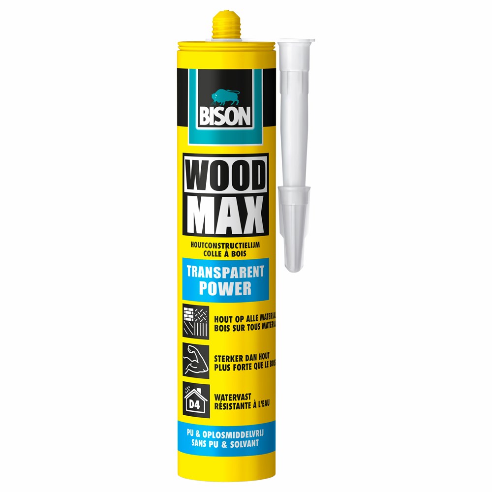 Afbeelding voor Houtconstructielijm Wood Max Transparent Power