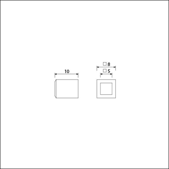 T-verloopbusje nylon 5-8mm