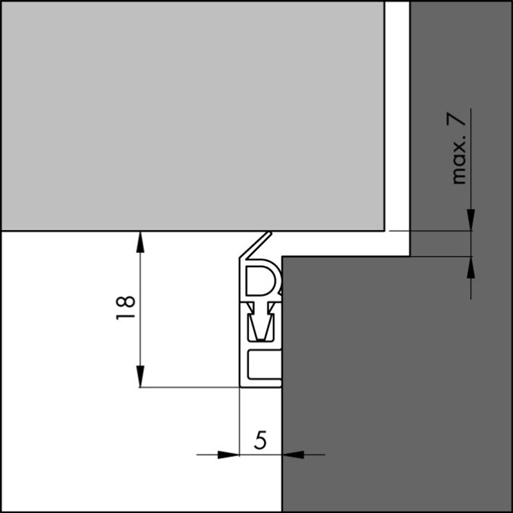 Afbeelding voor Tochtprofiel PTS PTS AR WT 230