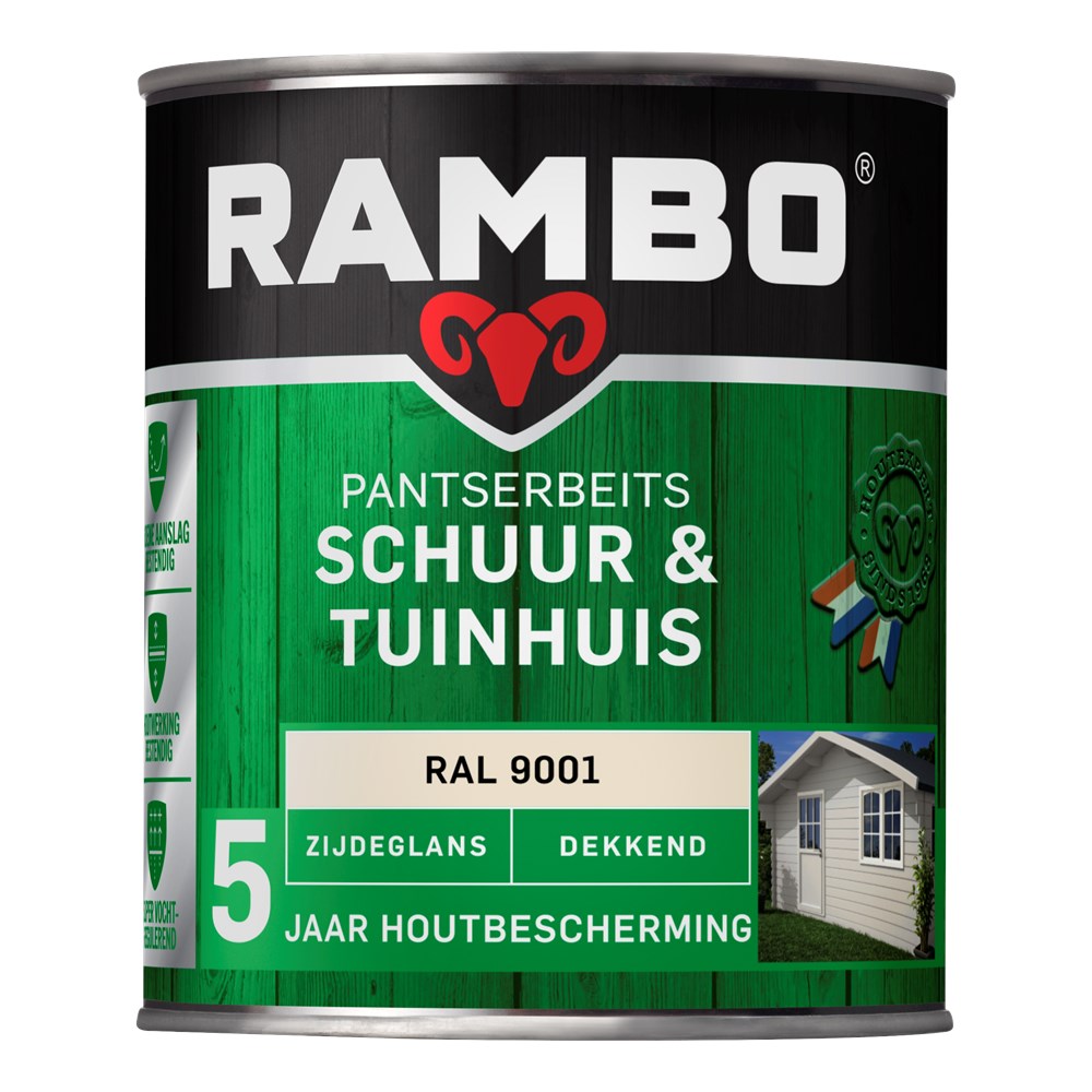 Rambo pantserbeits schuur en tuinhuis dekkend (4)