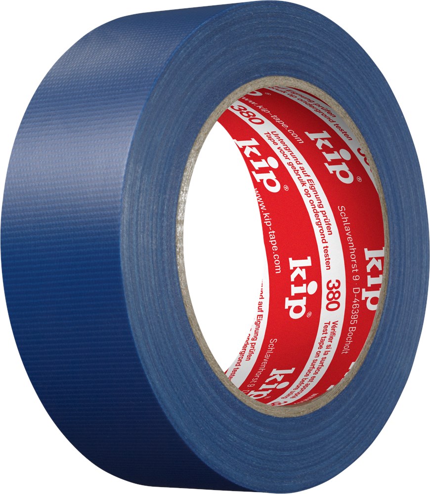 Kip textiel fineline tape 380 blauw rol 50 meter (3)