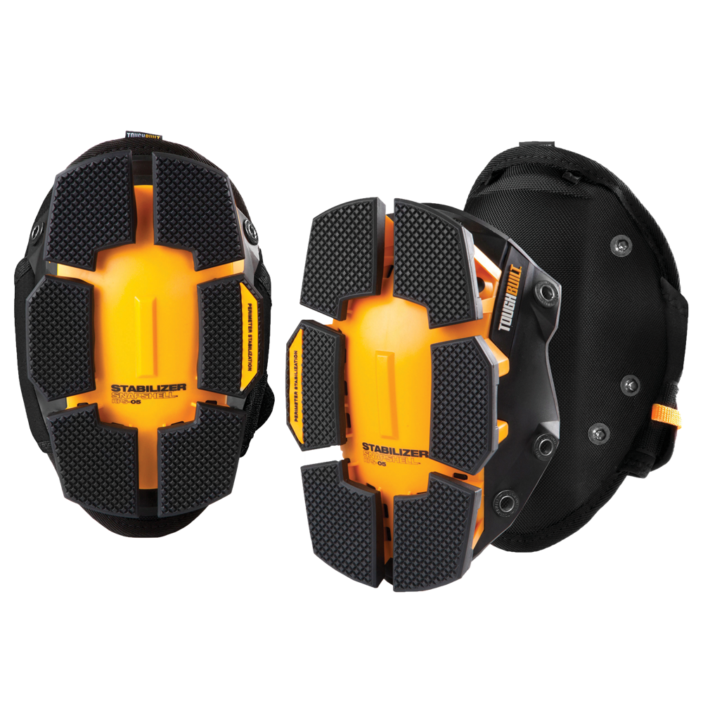 ToughBuilt GelFit Stabiliser SnapShell Knee Pads