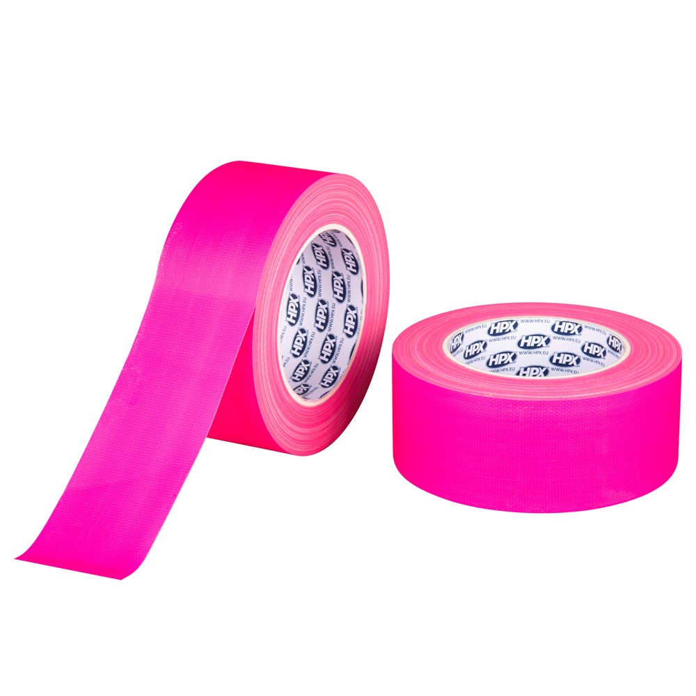 HPX gaffer tape fluo 50mm rol 25 meter (4)