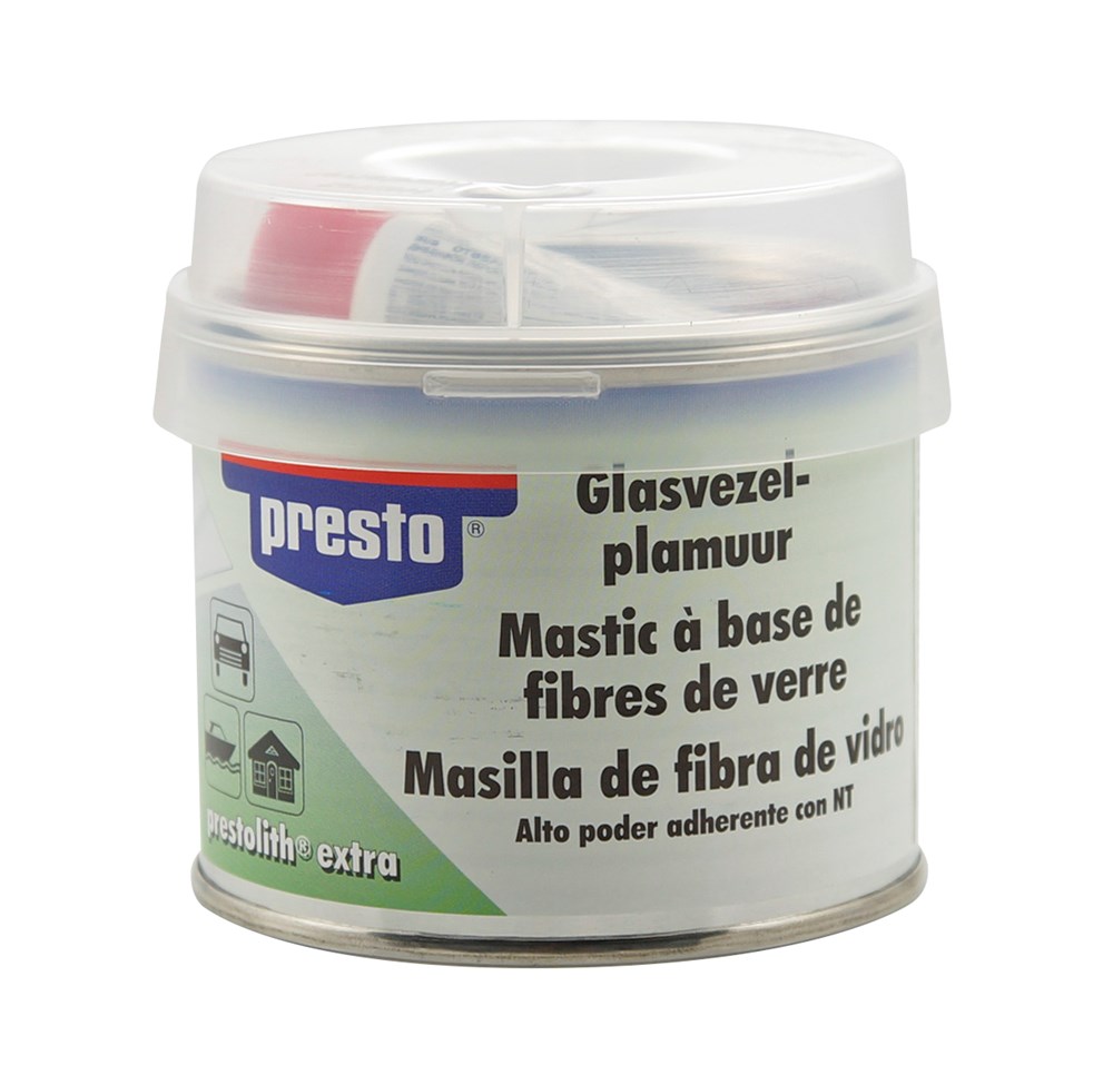 Prestolith extra glasvezelplamuur 483060 250 gram (1)