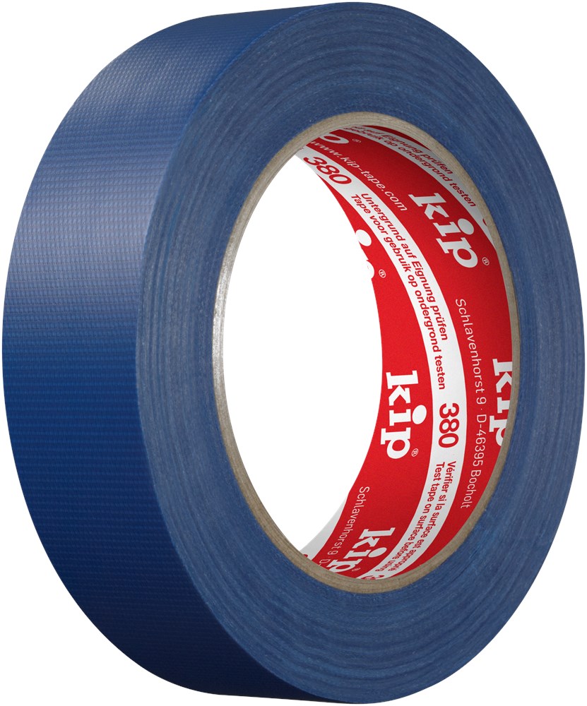 Kip textiel fineline tape 380 blauw rol 50 meter (2)