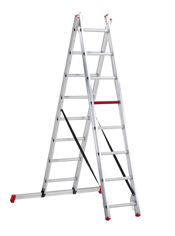 muis Conjugeren Liever Aluminium ladder - 2-delig reform - All Round | Thiry Paints