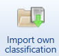 1. Import own classification button