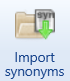 3. Import synonyms