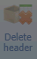 1. Delete feature button