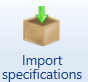 2. Import specifications