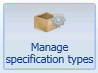 2. Manage specification types button